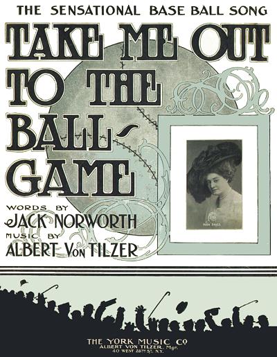 take me out to the ball game cover