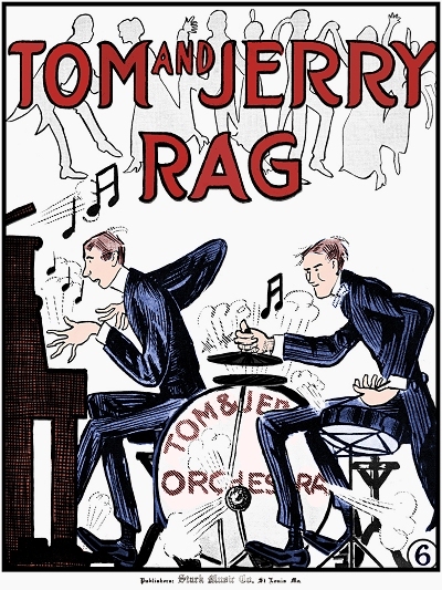 tom and jerry rag cover