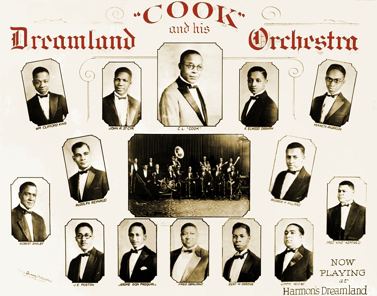 cook's dreamland orchestra c. 1924