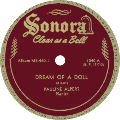 dream of a doll sonora record