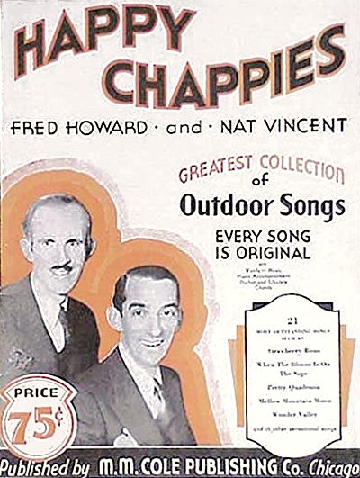 happy chappies outdoor songs folio cover
