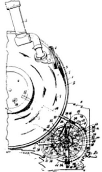 phonograph arm return device patent image