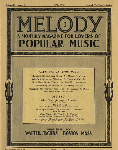 melody magazine issue