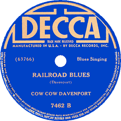 railroad blues decca record