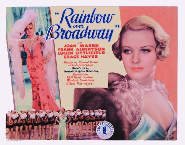 rainbow over broadway movie poster