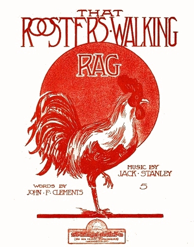 that rooster's walking cover