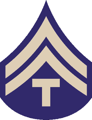 army t-5 insignia