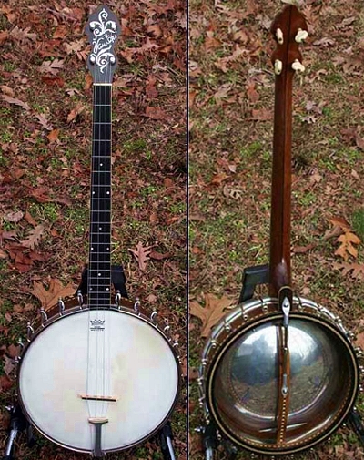 a van eps recording banjo
