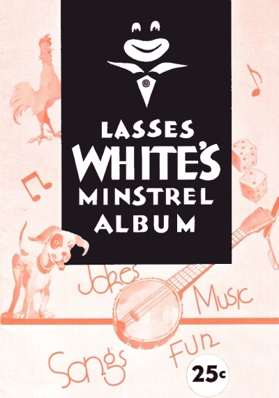lasses white's minstrel album cover