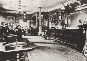 saloon scene