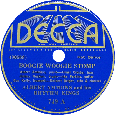 boogie woogie stomp decca record