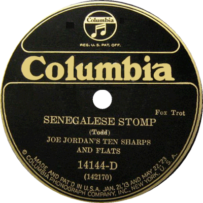 senegalese stomp on a columbia record