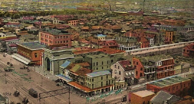 storyville post card c.1910